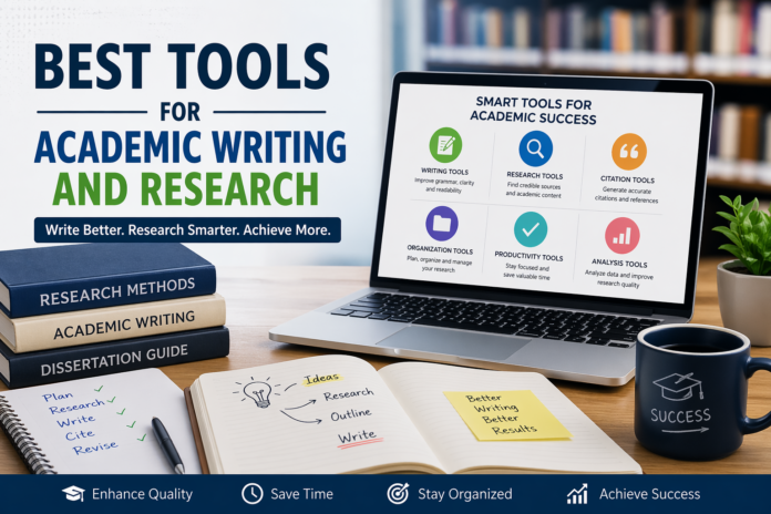 Best Tools for Academic Writing and Research