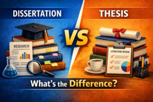 Dissertation vs Thesis comparison explained