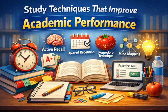 Study Techniques That Improve Academic Performance