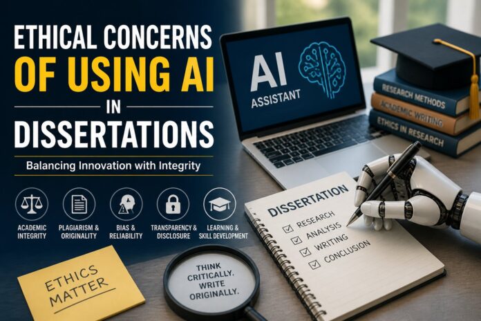Ethical Concerns of Using AI in Dissertations