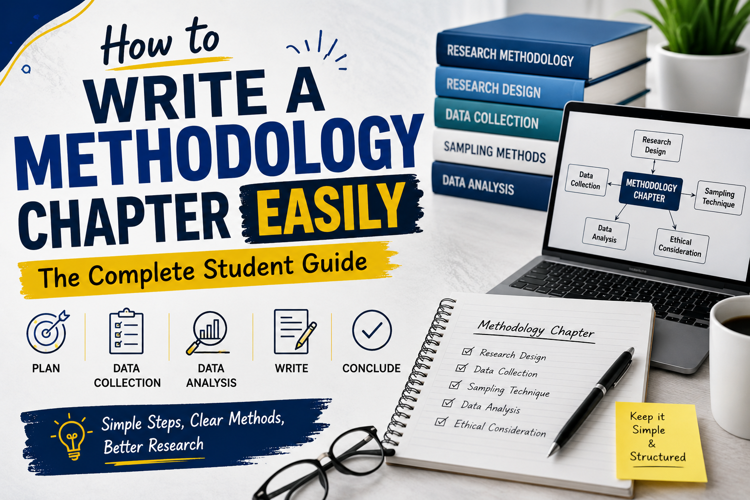 How to Write a Methodology Chapter Easily: The Complete Student Guide