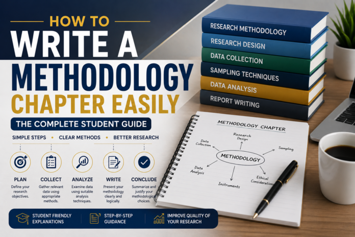 How to Write a Methodology Chapter Easily: The Complete Student Guide