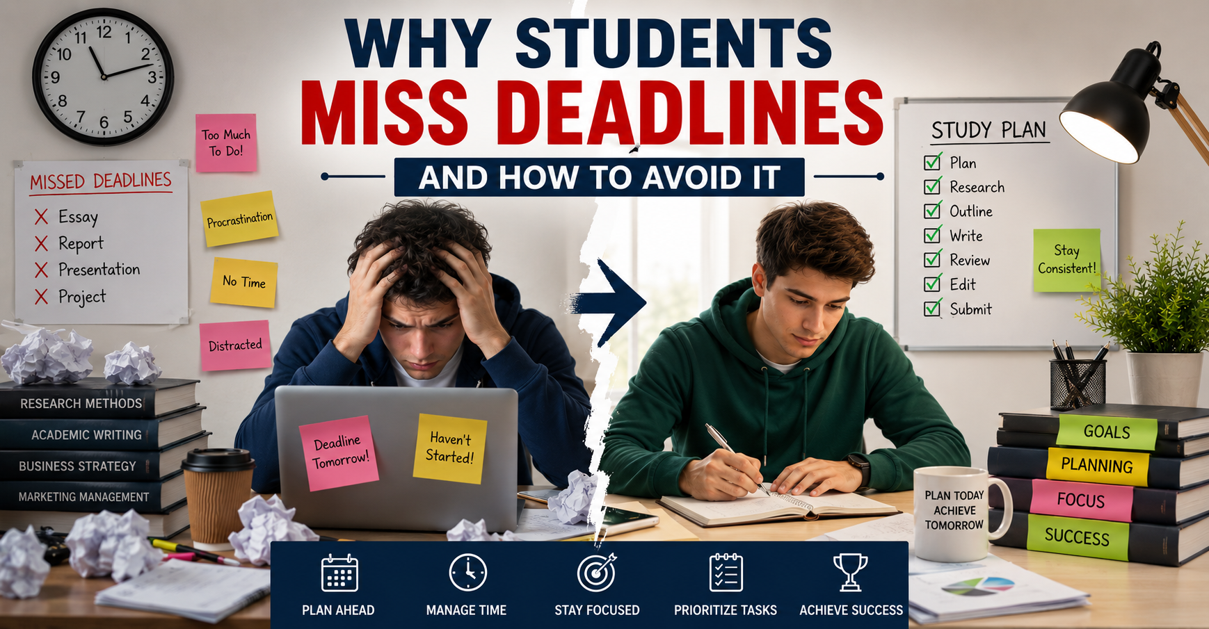Why Students Miss Deadlines and How to Avoid It
