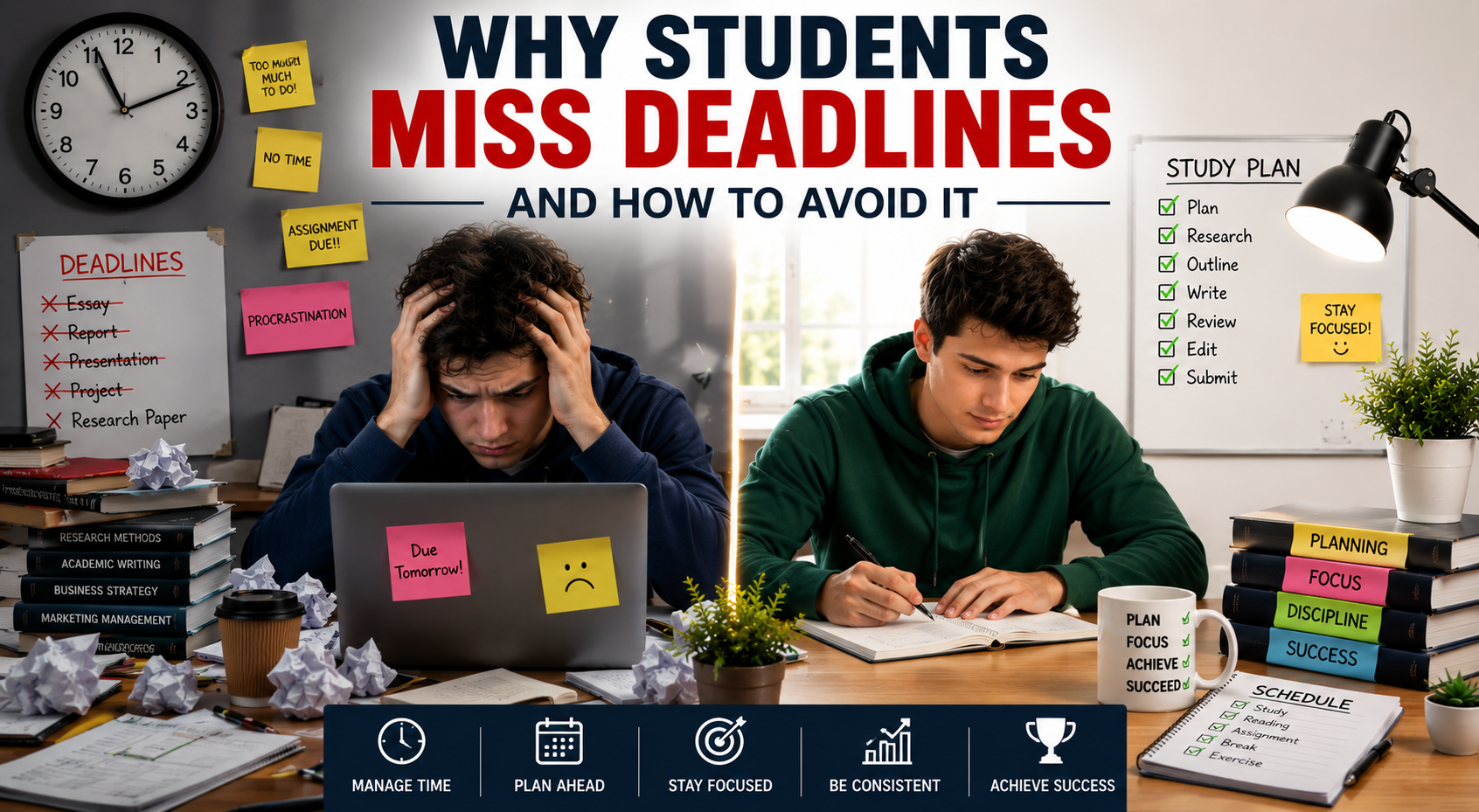 Why Students Miss Deadlines and How to Avoid It