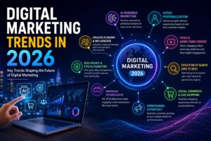Digital marketing trends 2026 infographic