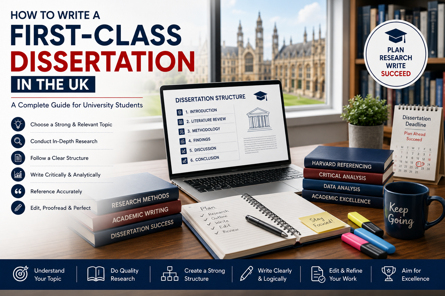 How to Write a First-Class Dissertation in the UK